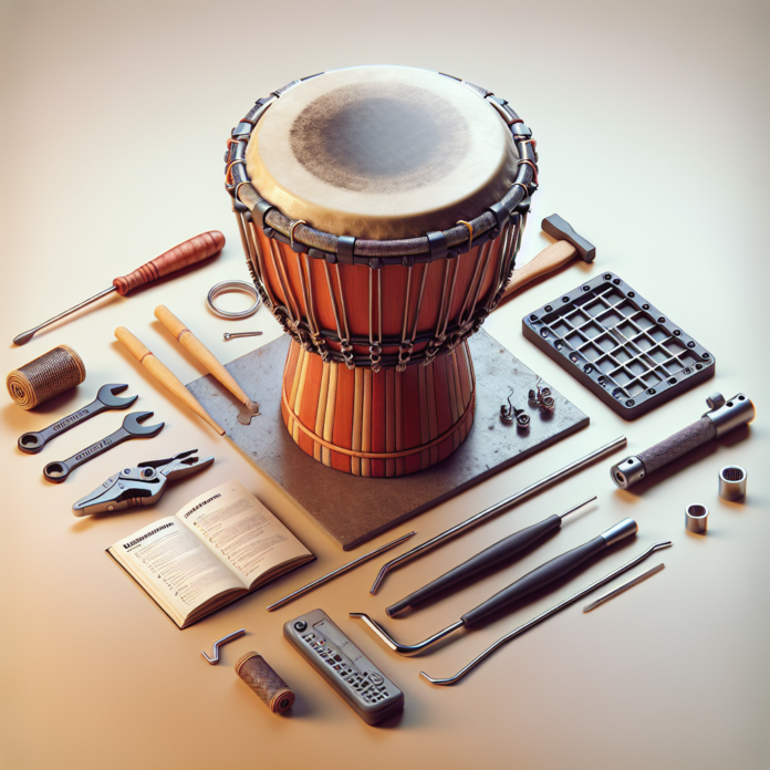 Djembe bubon údržba
