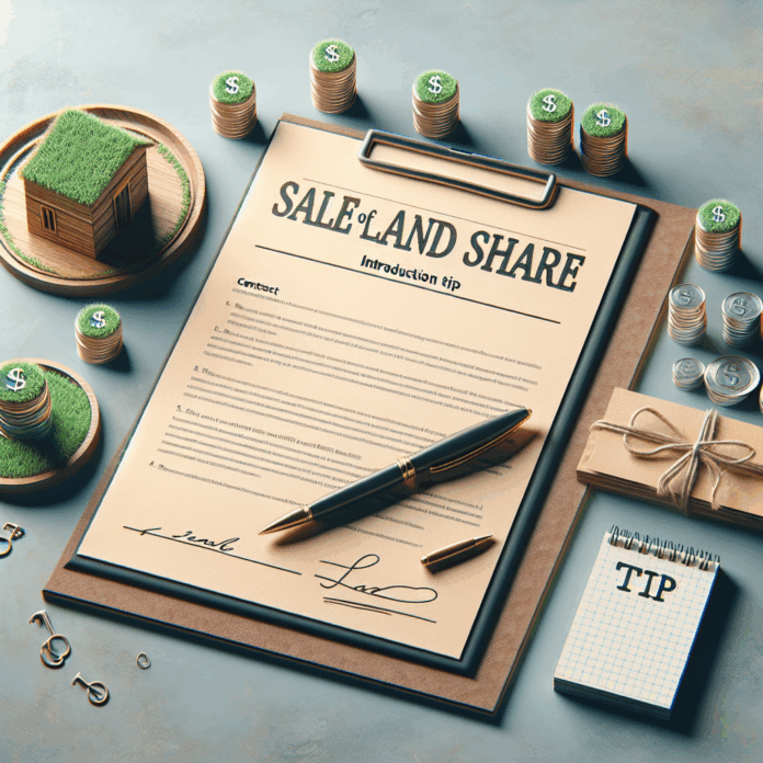 predaj podielu na pozemku