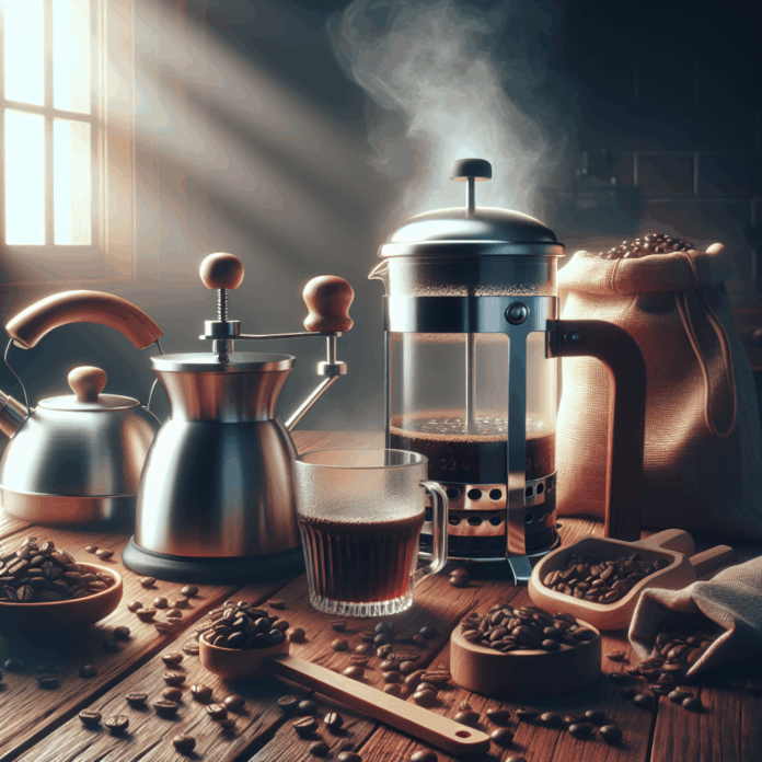 Ako si pripraviť kávu cez French press